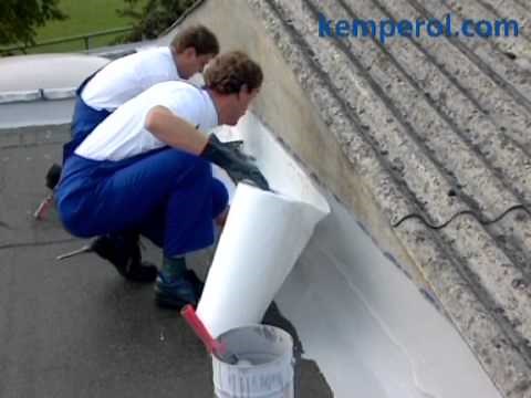 Waterproofing of wall joint with KEMPEROL