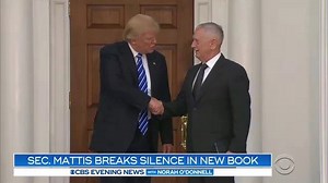13K views · 204 reactions | Former Def. Sec. James Mattis addressed his December resignation from the Trump administration for the first time, referencing concerns for the country’s “divisiveness” and offering criticism of an unnamed “leader.” https://cbsn.ws/2MIyIyW | CBS Evening News | Facebook