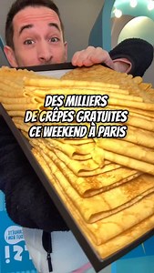 BON PLAN : des crêpes gratuites ce week-end ! 🥞 Pour la chandeleur, Andros Be Nuts! (by @androsfrance) voit les choses en grand ! ❤️ Ce vendredi 31 janvier et samedi 1er février, de 10h à 20h, Andros Be Nuts! installe son kiosque au coeur de Paris (Forum des Halles) afin d’offrir des crêpes GRATUITES à tous les gourmands (6000 crêpes réalisées sur un week-end). 😋 Au menu : 2 recettes au choix, à garnir avec différents toppings. 👉 ET D’AILLEURS, il faut trancher un débat… Vous êtes plutôt crêp