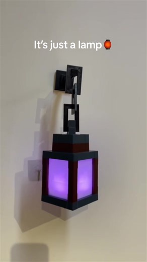Click the link below the video to get this lamp.#lantern #valentinesdaygift #tiktokshop #fyp #tiktokmademebuyit #minecraft #nostalgia #related
