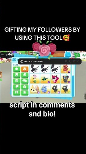 ‎[NEW] TRADEABLE PET DUPLICATOR SCRIPT FOR ADOPT ME UPDATE! FREE KEYLESS PASTEBIN 2026 #adoptme #fyp