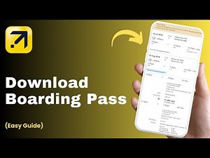 How To Download Boarding Pass From Expedia !