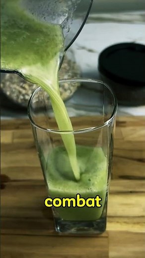 Cucumber Apple Chia Lemon Detox Drink Recipe | Green Smoothie for Morning Hydration