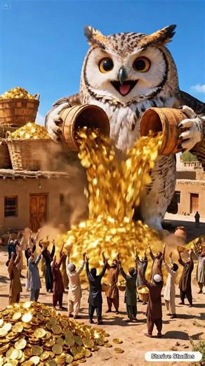 Baby Parrot Cares for Sick Parrot with Cough Medicine