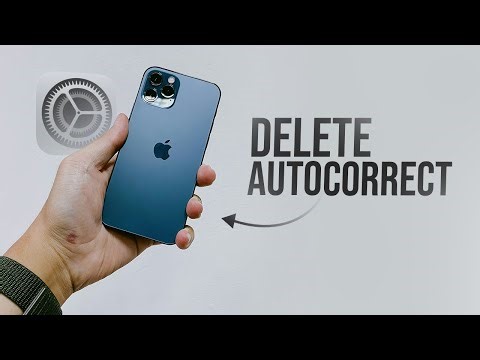 How to Delete Autocorrect on iPhone (tutorial)