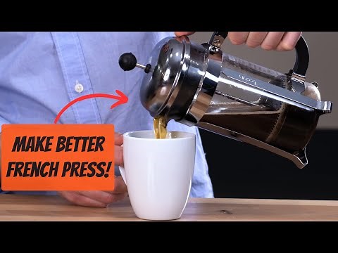 Five (Easy!) Tips For Better French Press Coffee