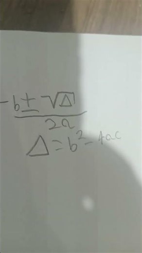 fórmula de bhaskara (matemática)