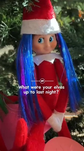 Lime Crime on Instagram: "Elf on the shelf? More like unicorn hair on the elf. 😏🦄 We found some sneaky little elves! ✨Wishing you all a wonderful Holiday season!"