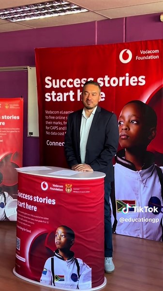 Vodacom Empowers Schools with e-Learning Tablets