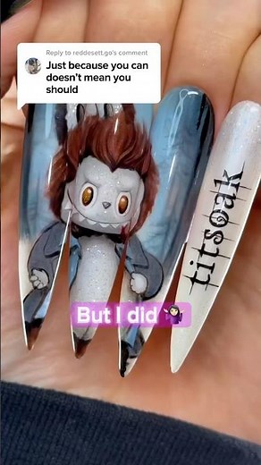 brain rot nail art 🧑‍🍳🤌 #nails #nailart #naildesign #nailsart