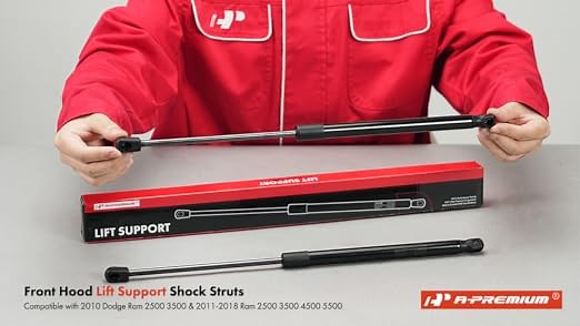 A-Premium Hood Struts Compatible with Dodge & Ram 2500 3500