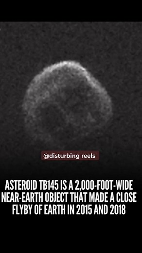 Asteroid 2015 TB145 is the dark, skull-shaped near-Earth object that flew past Earth on Halloween in 2015. It was discovered on October 10, 2015 by the Pan-STARRS survey in Hawaii, only weeks before it made its close approach. It passed safely at about 1.3 times the distance of the Moon, which is close for an object of its size. Its orbit places it in the Apollo group of near-Earth asteroids, with a path that is elongated and slightly tilted relative to Earth's. It takes a little over three year