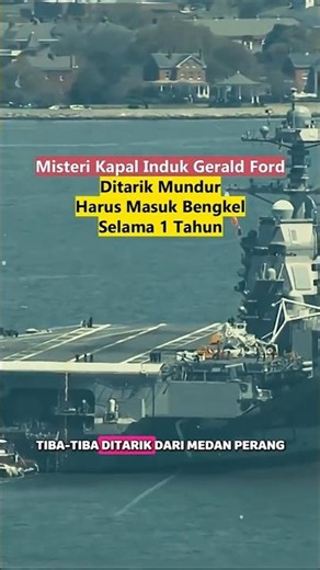 Misteri Kapal Induk Gerald Ford