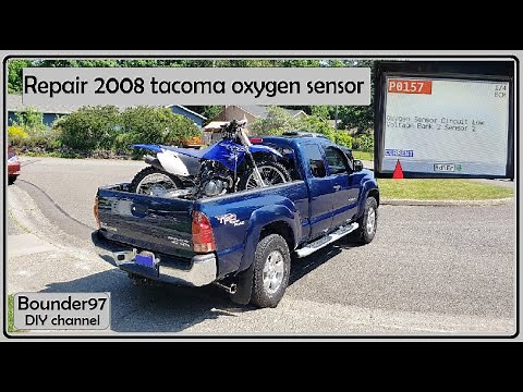 Repair the oxygen sensor on a 2008 Tacoma
