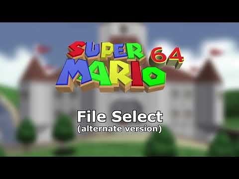 Super Mario 64 - File Select (alternate version)
