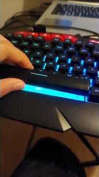 How to fix a jammed/loose spacebar on an iBuyPower keyboard. #Shorts