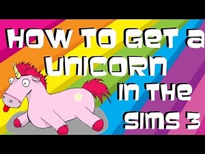 How to Adopt a Unicorn on The Sims 3 Pets (PC)
