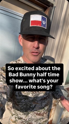 So excited about bad bunny... it's gonna be the best half time show ever! @badbunnypr @nfl #nfl #badbunny #halftimeshow #foryoupage #fyp ;) *new album Horse Named Texas drops March 6 | Aaron Watson