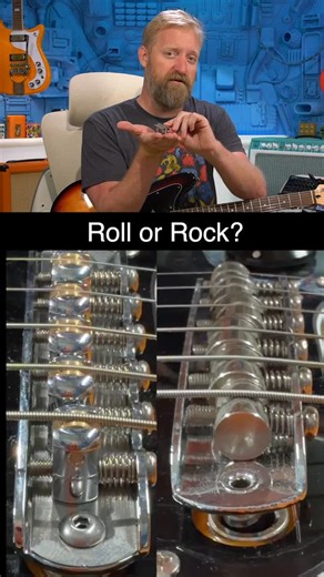 60 Cycle Hum on Instagram: "Roll or rock? Which offset guitar bridge team are you on?"