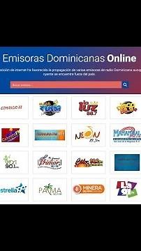 Emisoras Dominicanas - Radio - FM & AM en Vivo