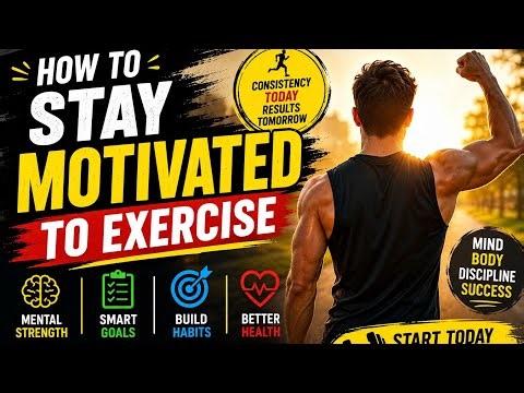 How to Stay Motivated to Exercise | Science-Backed Fitness Motivation Tips