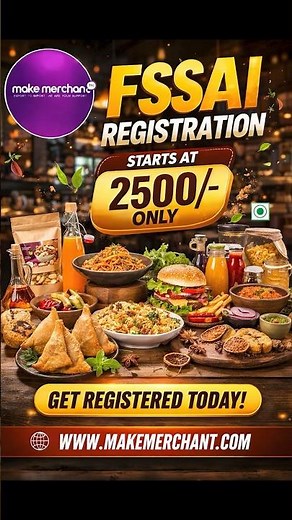 FSSAI Registration Process | How to Apply for Food License | Food License Registration 2026 #fssai
