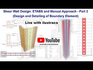 DESIGN OF BOUNDARY ELEMENTS: FROM ETABS TO MANUAL APPROACH- LIVE SESSION | ilustraca | Sandip Deb