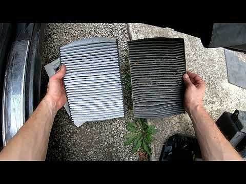 RENAULT SCENIC How to Change Cabin Air Filter - remplacement filtre habitacle