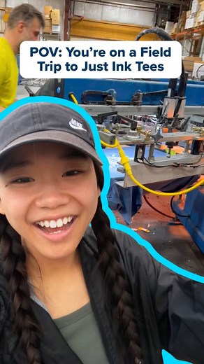 👕 Ready, set, print! Senior VCD (visual communication design) major Hannah Flowers takes us behind the screen on a field trip to @just.ink.tees! #screenprinting #visualcommunicationdesign #vcd #graphicdesign | Cedarville University