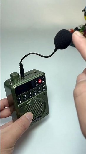 "Tiny mic, studio-level sound! 🔊" #NanoTechByte #MiniMic