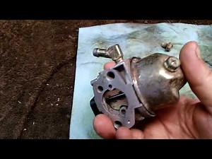 LCT Tiller engine carb problems..... Part 1