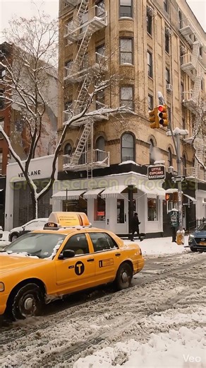 Rush Hour During NYC Blizzard Goes Horribly Wrong #snowstorm #traffic #nyc #shorts #asmr