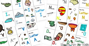 Letter A-Z Mini Folding Books Bundle - Simple Fun for Kids