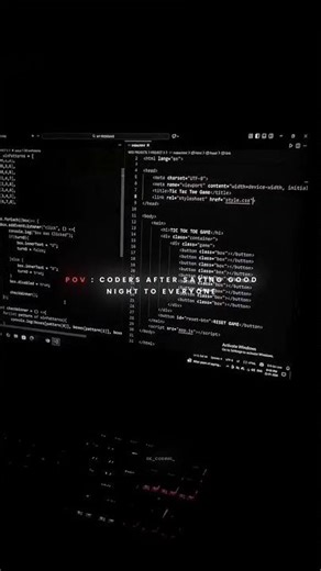 Coders at night #codewithhunter #coding #webdeveloper #programming #softwareengineer #coder 🚀