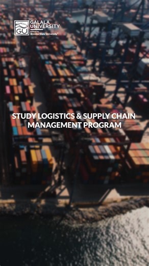 Study Logistics and Supply Chain Management program, start a career in one of the most demanded fields worldwide. Explore your chosen path to success: https://www.gu.edu.eg/administrative-sciences/logistics-supply-chain-management/ Admissions are now open. APPLY NOW! https://www.gu.edu.eg/admissions-platform/ #GU_Think_Next_Gen #GU_dual_degrees #GU_innovative_programs #Galalians #GU | جامعة الجلالة - Galala University