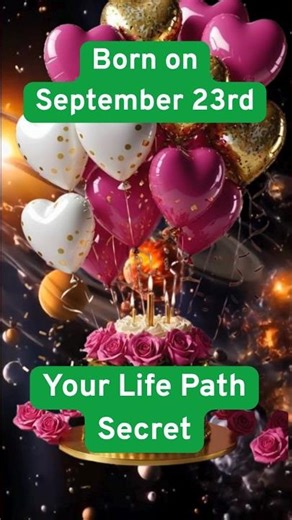 Born September 23? Your Life Path Secret! #September23Birthday #astroshorts #shortsfeed #trend