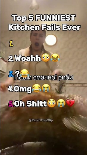Top 5 FUNNIEST Kitchen Falls Ever