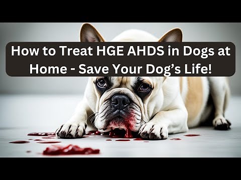 How To Treat HGE (AHDS) in Dogs at Home - Vet-Approved Methods!