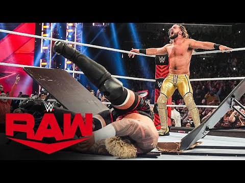 Seth “Freakin” Rollins vs. Solo Sikoa — Bloodline Rules: Raw highlights, April 1, 2024