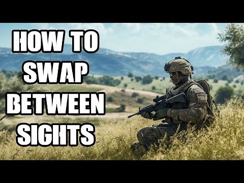 Arma 3: How To Change & Switch Between Weapon Optic Sights, Iron & Red-Dot / Holo To Telescopic