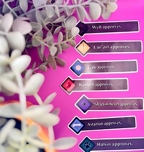 Baldurs Gate 3 Approval Stickers: Astarion, Gale, Karlach, Shadowheart, Lae’zel, Wyll and Halsin - Etsy