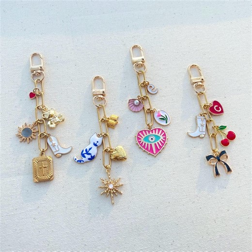 Custom Charm Keychain: Decorative Handbag Purse Chain - Etsy