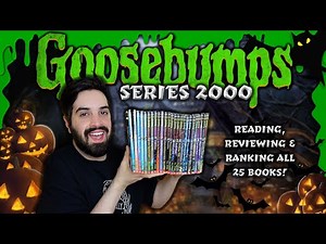 I Read All 25 Goosebumps Series 2000 Books by R. L. Stine 🎃