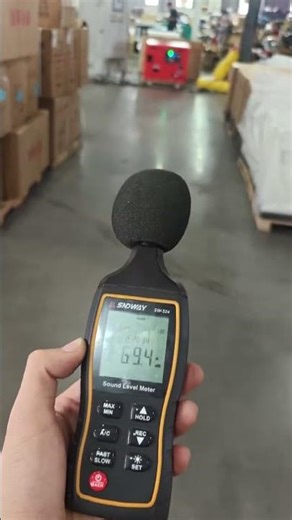 Gasoline Silent Generator Noise Testing