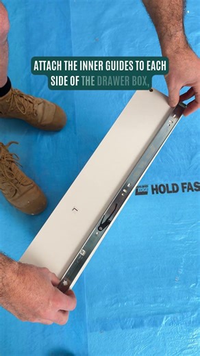How to install Kitchen Drawer Runners - Bunnings Warehouse