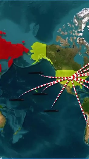 America built the system to survive the USA #geographyfacts #geography #russiausatensions #usawar