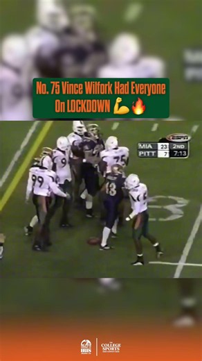 Nobody was getting past No. 75 Vince Wilfork😤🔥(🎥 Via ABC/ESPN/FOXsports )