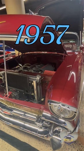 This 1957 Chevy Belair transformation is insane #classic #carrestoration #automotive