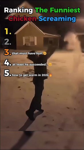 Ranking The Funniest Chicken Screaming🐔 🗣️