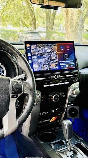 4Runner upgraded 13.3 inch Android head unit stereo CarPlay radio